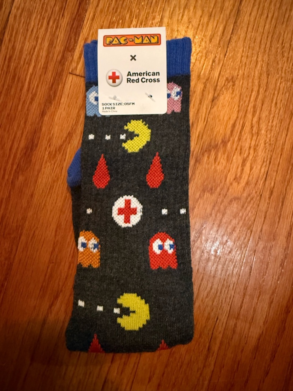 Pac-Man x American Red Cross Socks